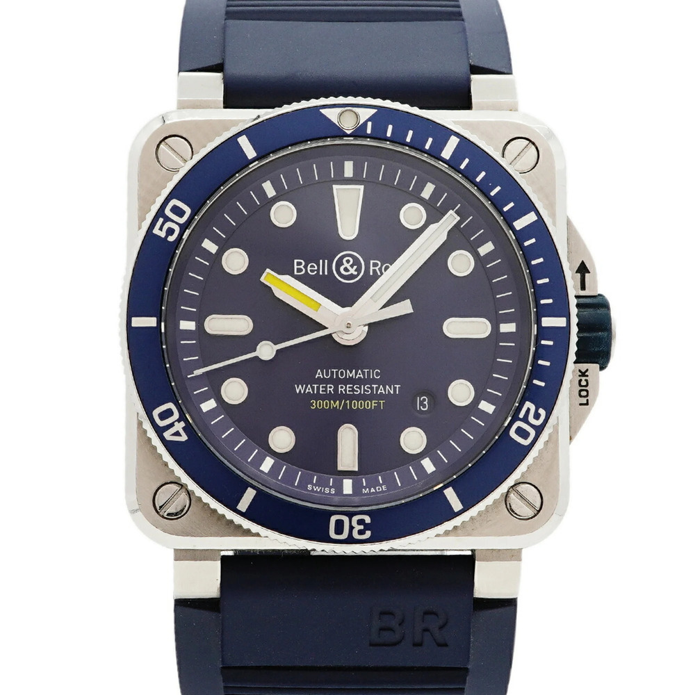Bell & Ross BR03-92 Diver Blue BR0392-D-BU-ST SRB Dial Men's Watch
